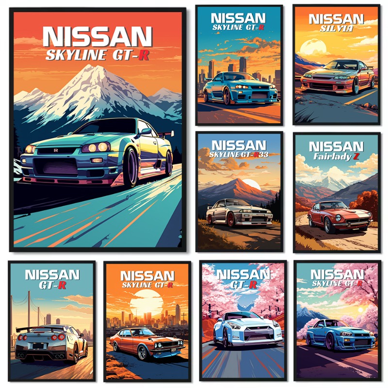 Japanese Lifestyle In Japanese - Retro Japanse klassieke jaren 1990 sportwagen