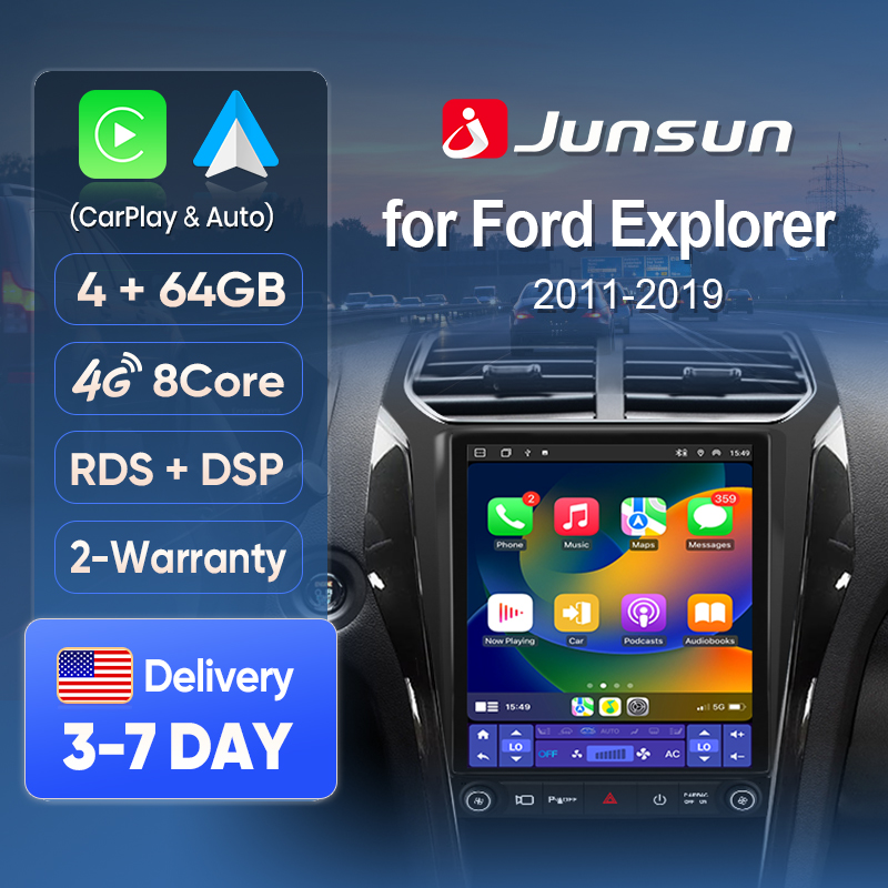 Japanese Lifestyle Video - Junsun draadloos CarPlay scherm voor Ford