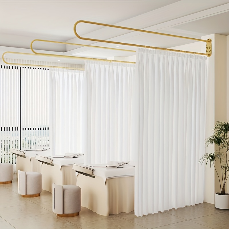 Shoji Screen Divider - Stevige smeedijzeren U-vormige lange staaf schoonheidssalon