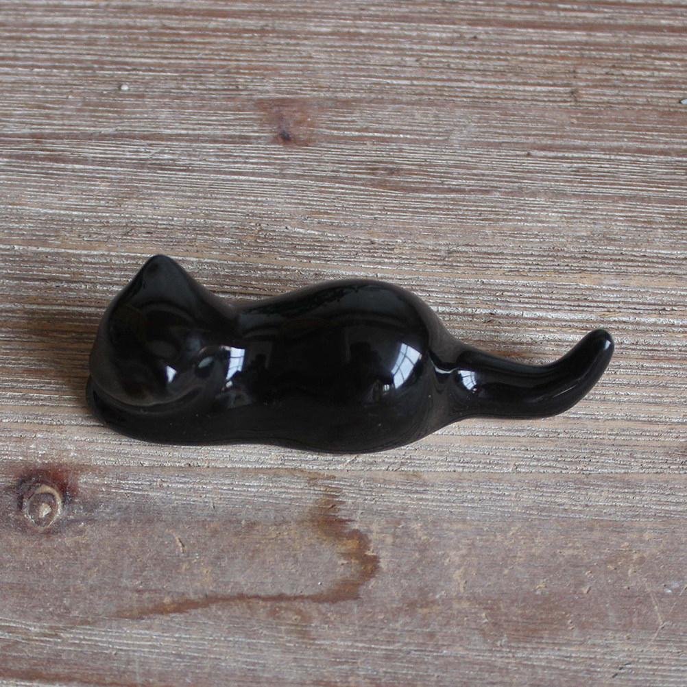 Chopstick Rest Ceramic - 4 stuks Cat Design Keramiek Eetstokjes