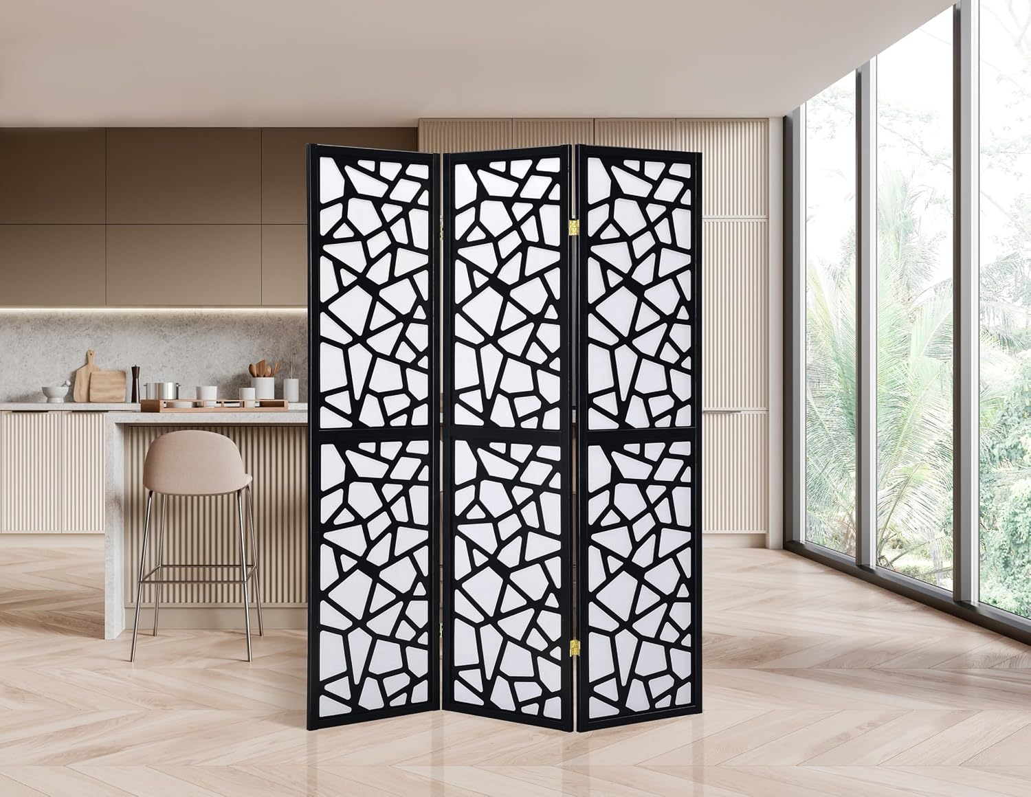 Shoji Screen Divider - 3-delige kamerverdeler privacy scherm Shoji Divider