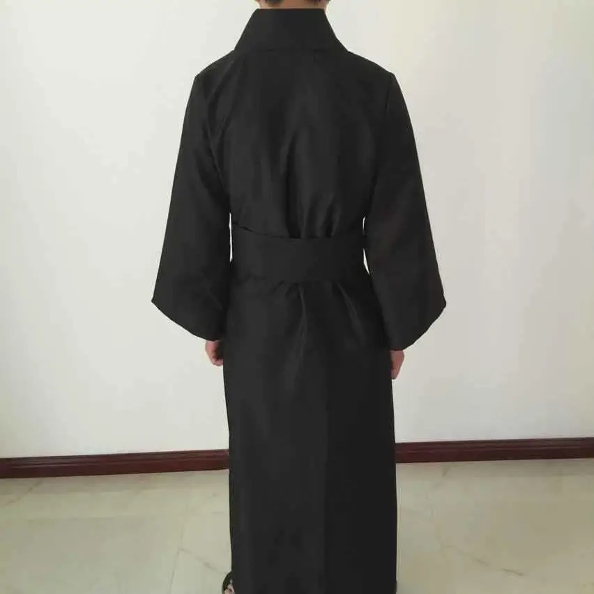Mannen Klassieke Zwarte Kimono - Kimono Yukata Cotton recensie en prijs