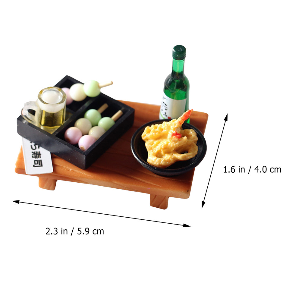 3-delige mini-sushi realistisc - Japanese Lifestyle In Japanese recensie en prijs