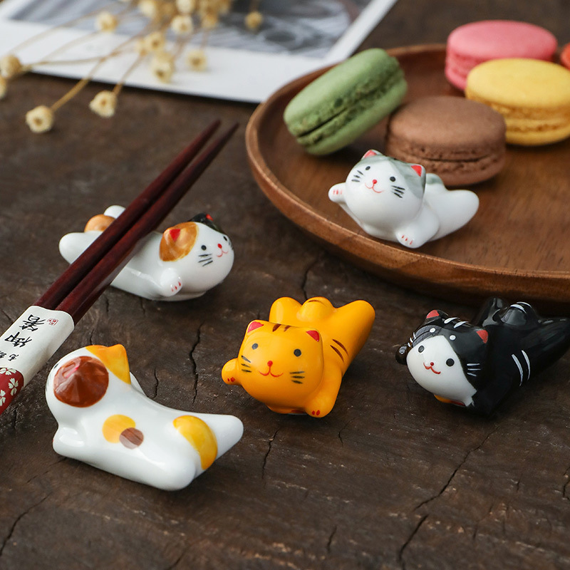Vliegende Kat Keramische Eetst - Chopstick Rest Ceramic recensie en prijs