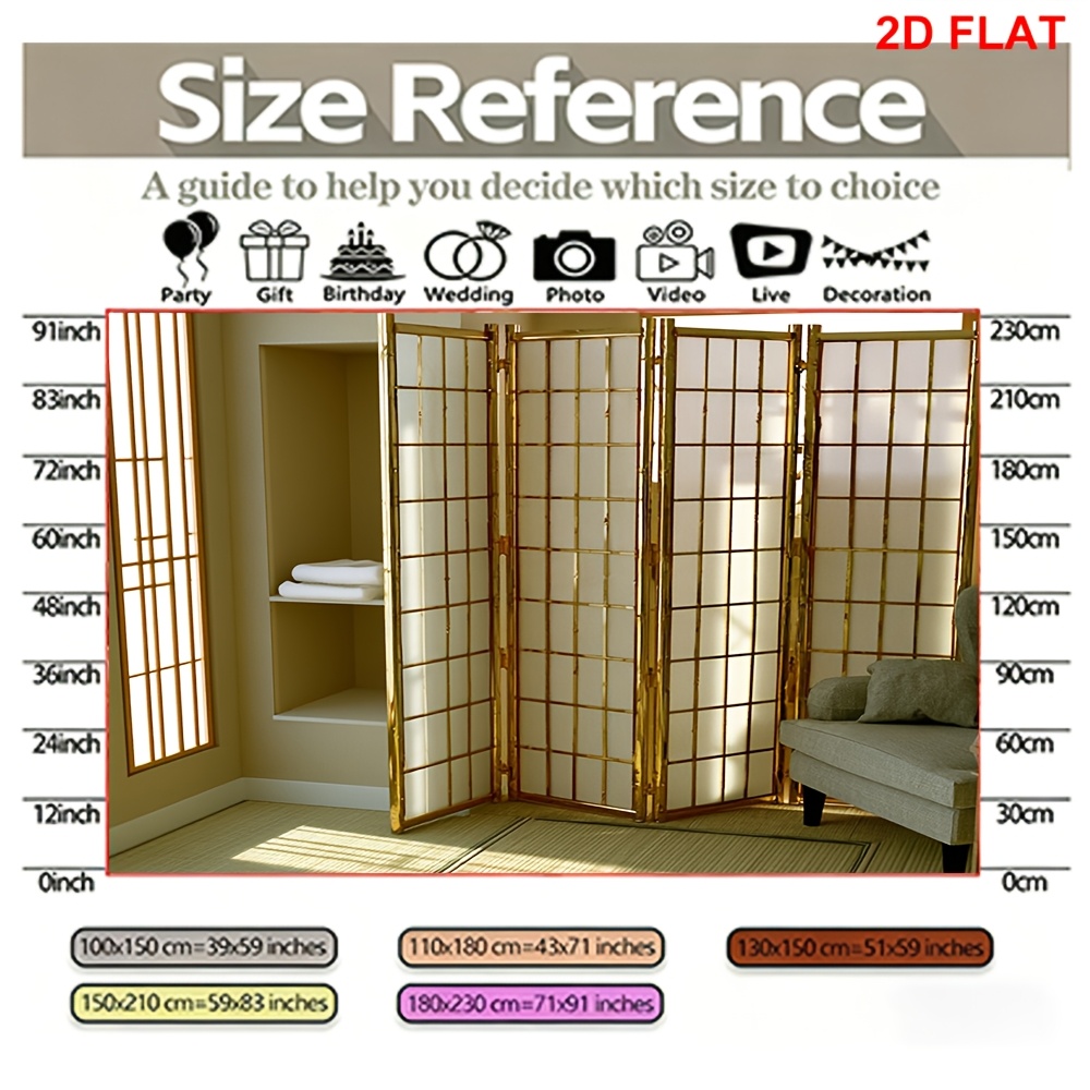 Decoratieve Japanse Shoji kame - Shoji Screen Divider recensie en prijs