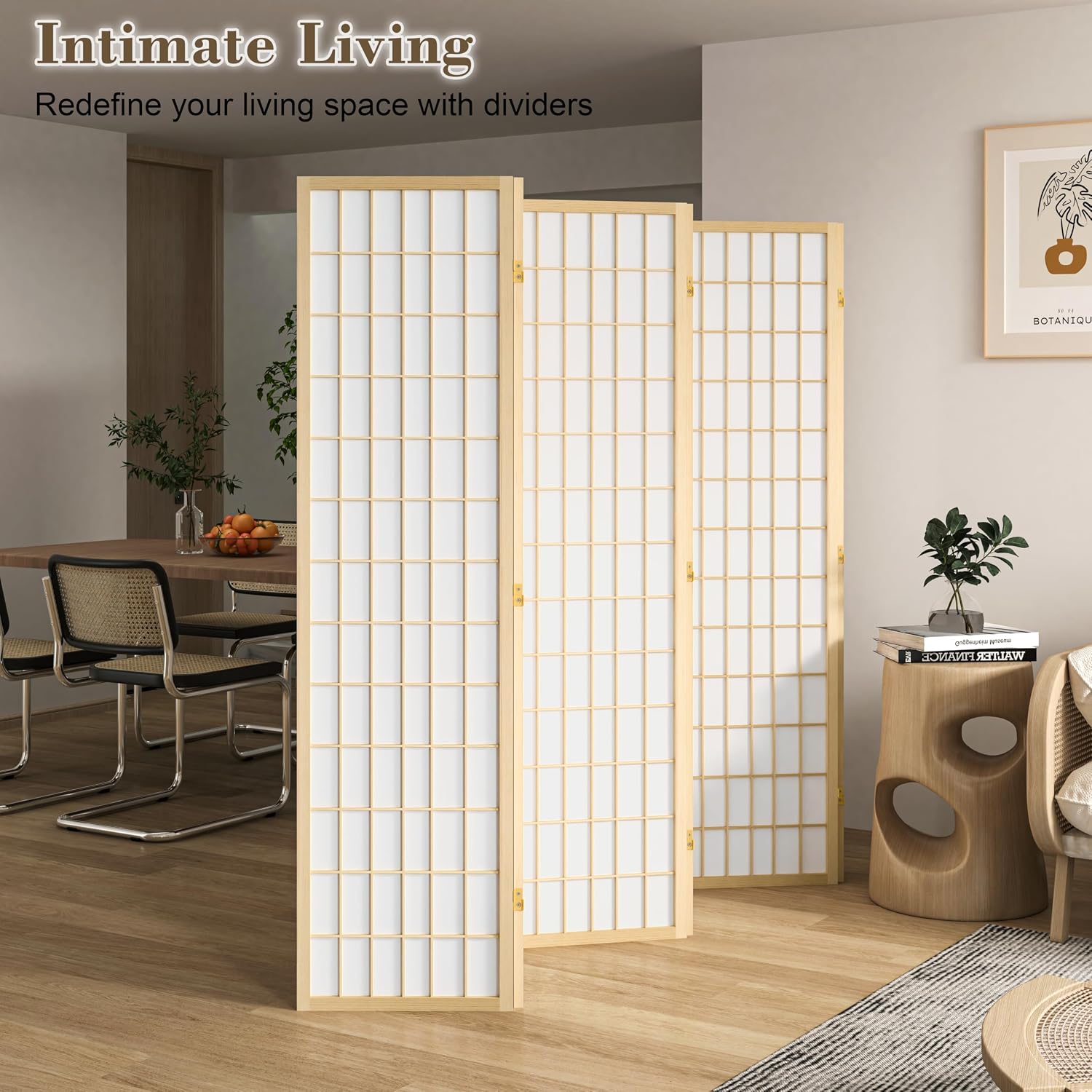 6-delige opvouwbare kamerverde - Shoji Screen Divider recensie en prijs