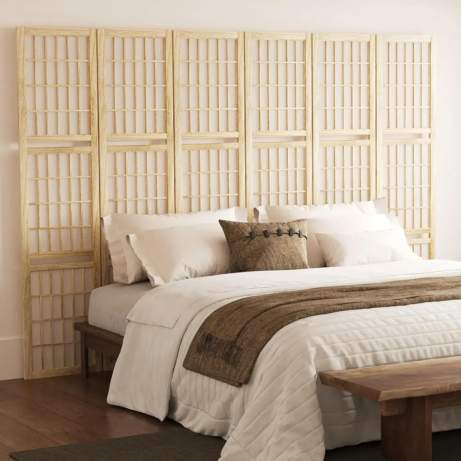 5,6FT Zesdelige opvouwbare dra - Shoji Screen Divider recensie en prijs