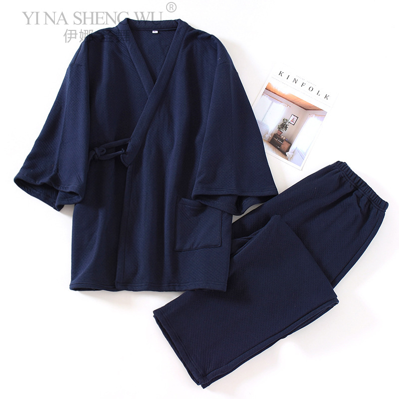 Nieuws Japanse Mannen Kimono Y - Kimono Yukata Cotton recensie en prijs