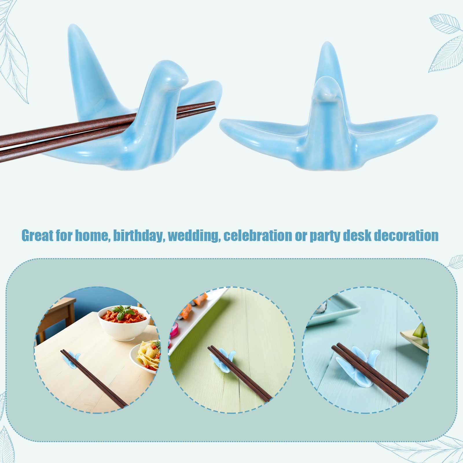 12 stuks gekleurde keramische  - Chopstick Rest Ceramic recensie en prijs