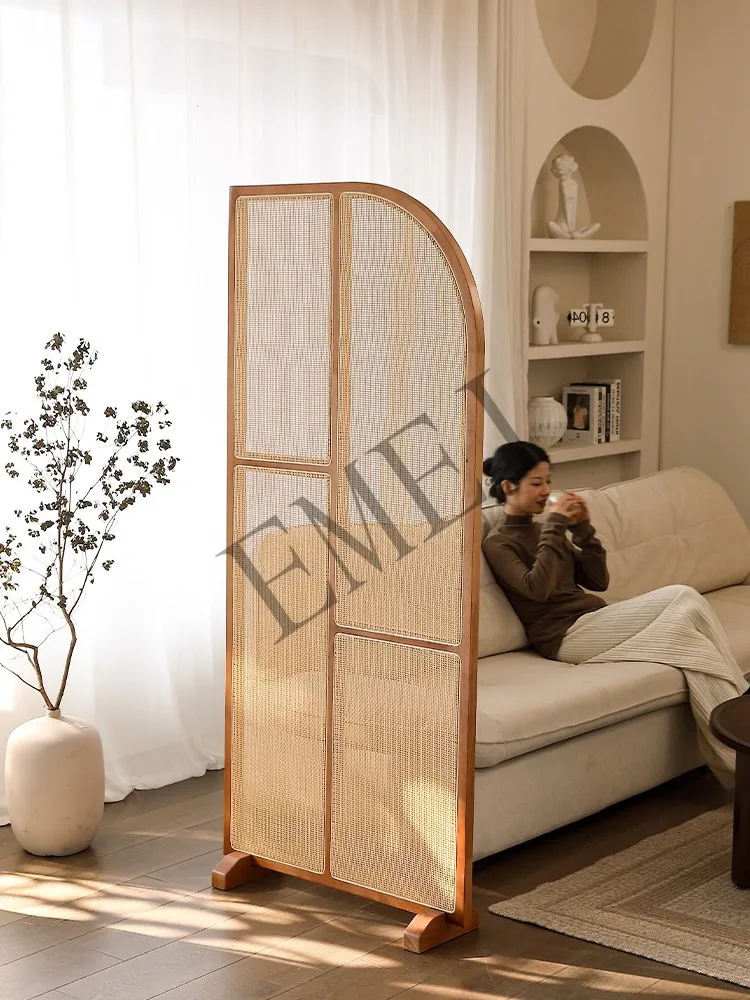 Retro Massief Hout Rotan Deelg - Shoji Screen Divider recensie en prijs