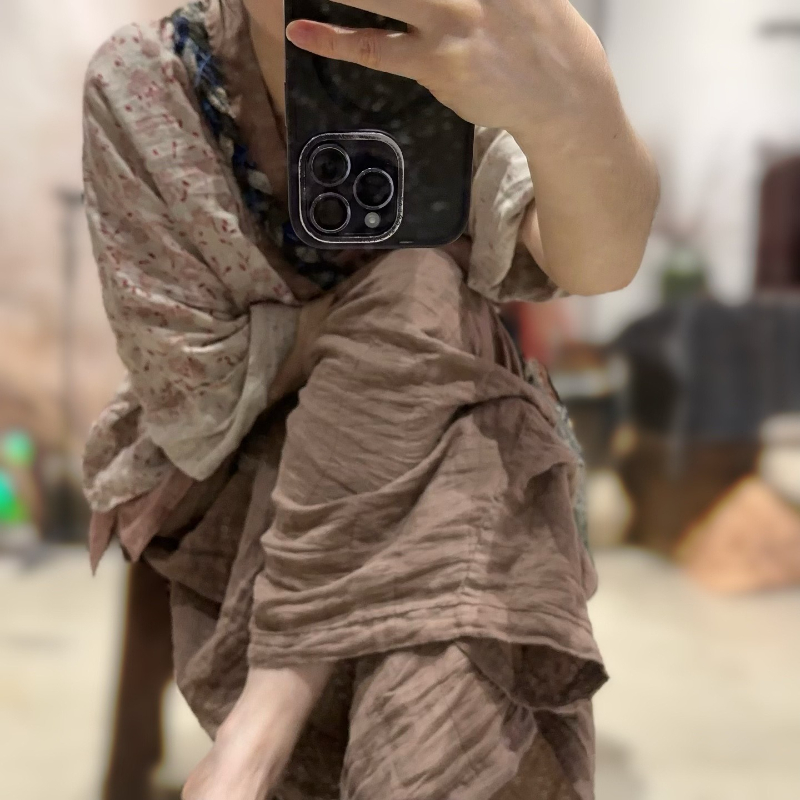 Nieuwe herfst losse Japanse mo - Kimono Yukata Cotton recensie en prijs