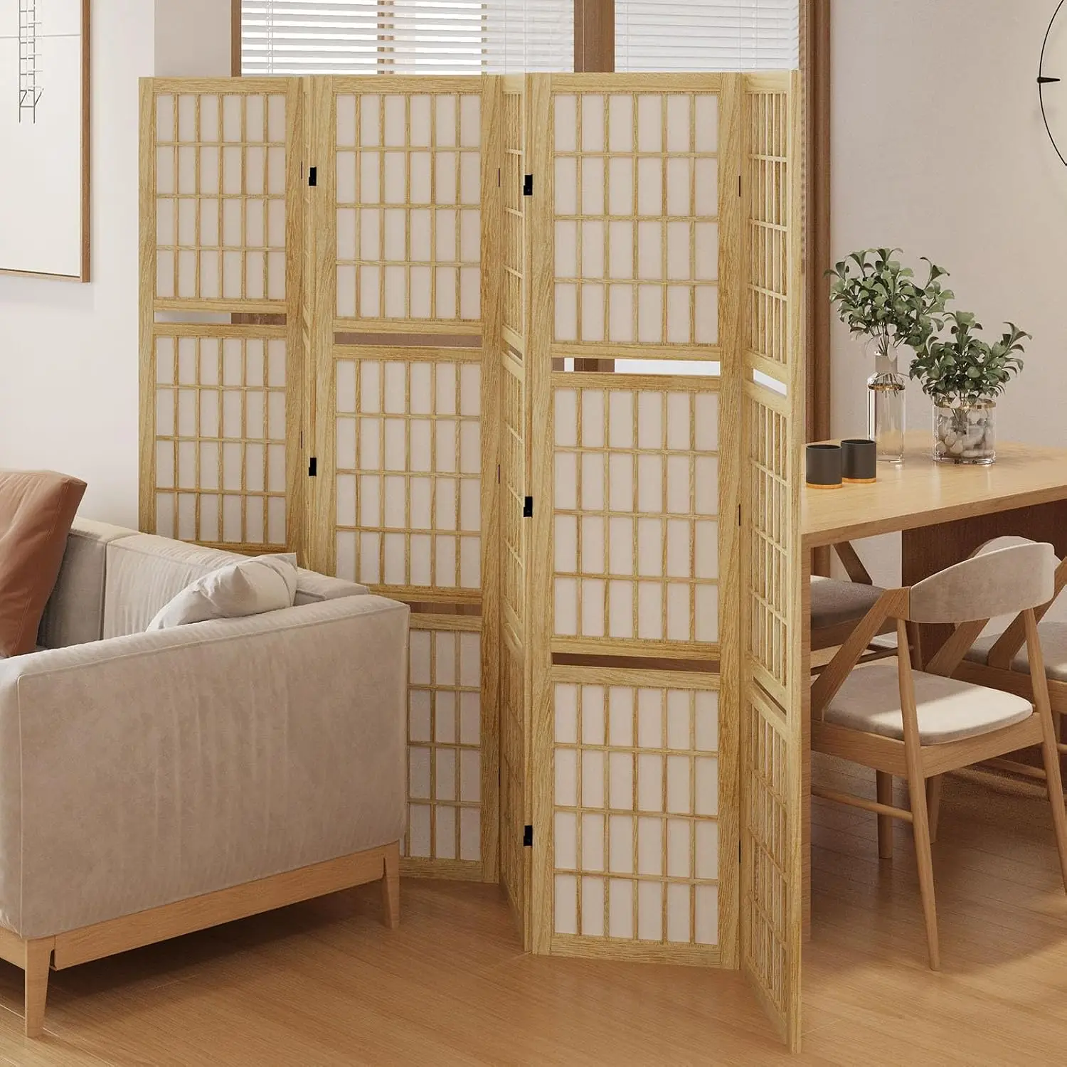 Kamerverdeler met planken, 170 - Shoji Screen Divider recensie en prijs