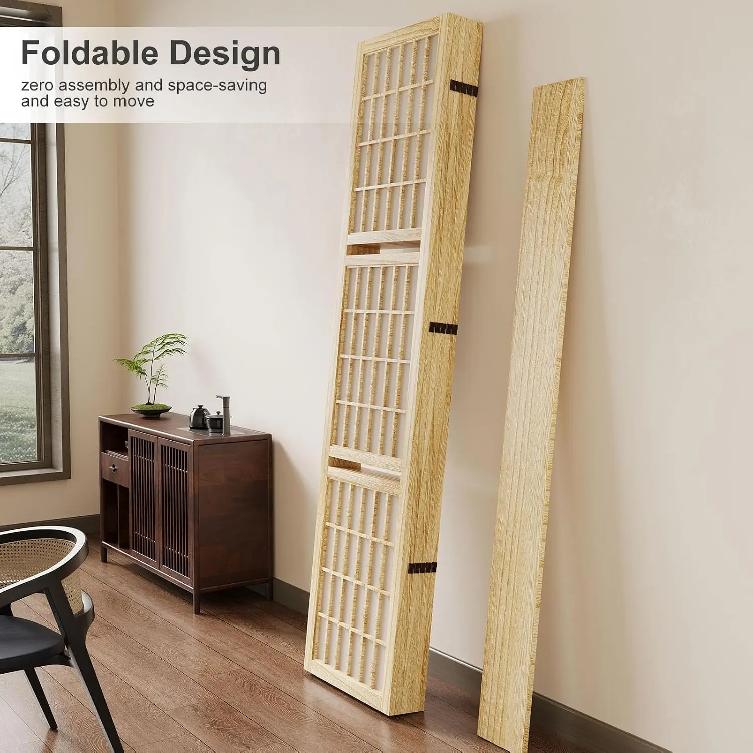 Kamerverdeler met planken, 170 - Shoji Screen Divider recensie en prijs